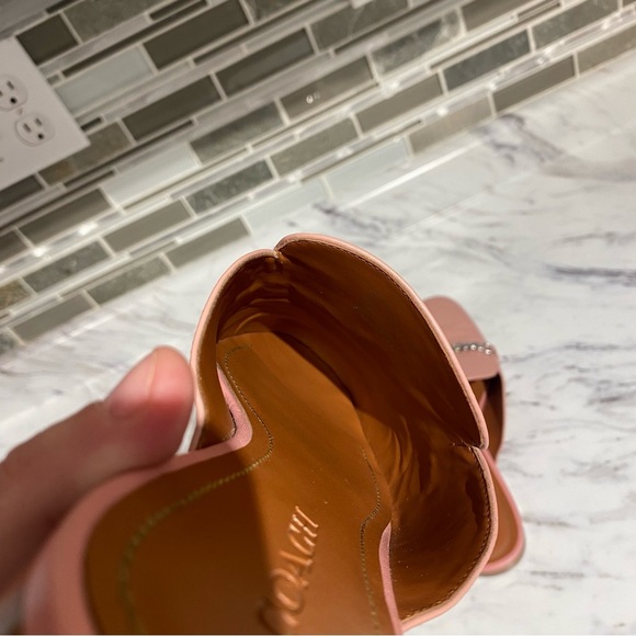 Coach Sofi leather slides mules petal pink - Picture 8 of 16